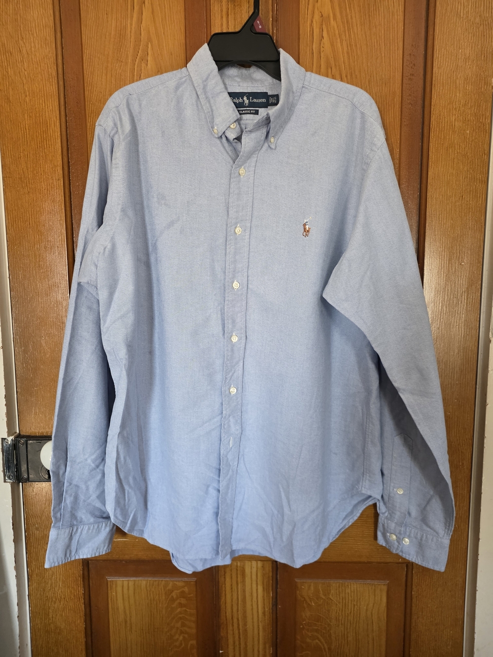 Ralph Lauren Light Blue Button-Down Oxford Shirt